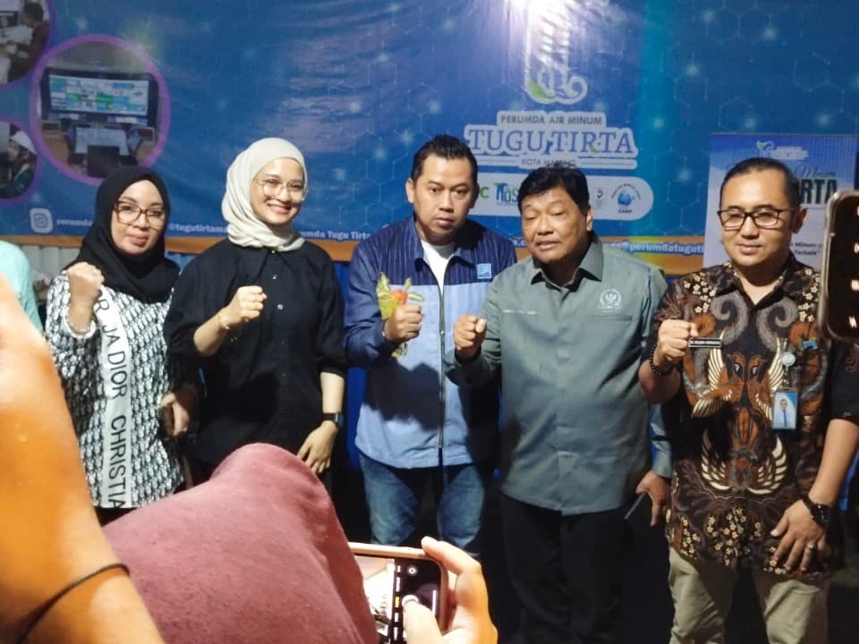 Amithya Ratnanggani Sirraduhita Ketua DPRD kota Malang mengapresiasi event kuliner Madyopuro Mangano.
