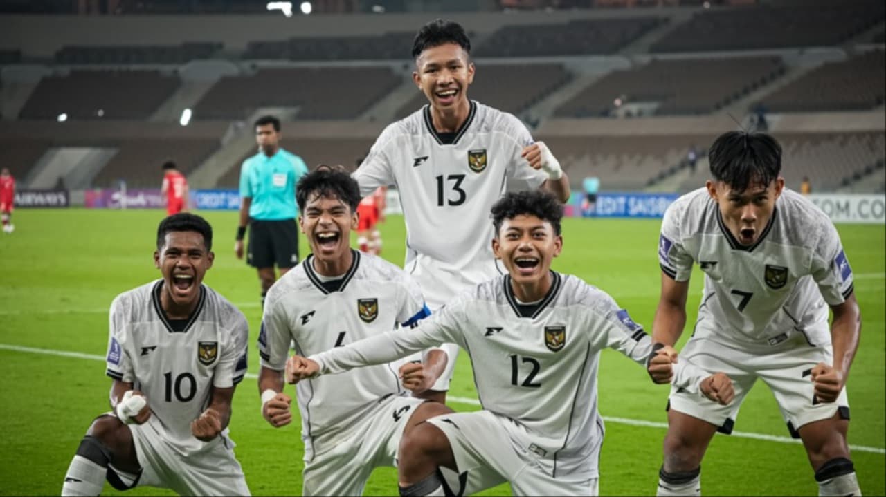 Ini Jadwal dan Lawan Timnas Indonesia U-17 di Perempat Final Piala Asia U-17 2025