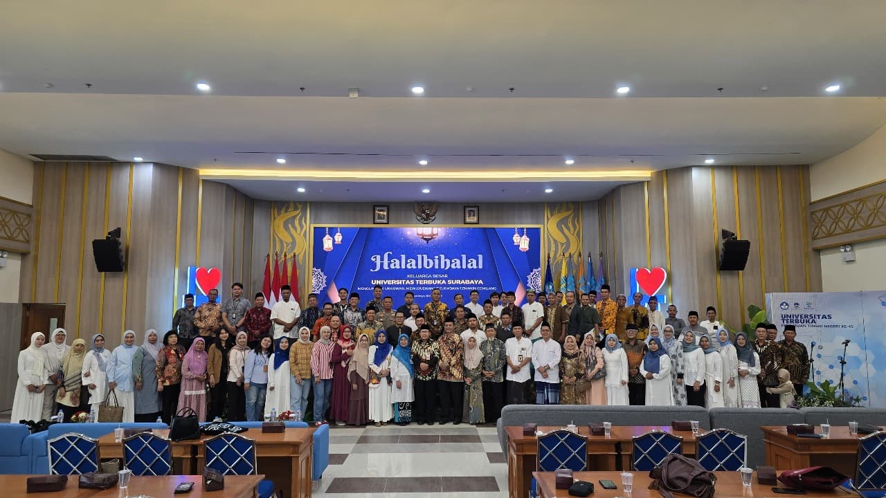 UT Surabaya Tak Hanya ‘Terbuka’, Tapi Juga Terdepan: Halalbihalal 2025 Buktikan Sinergi Ukhuwah dan Teknologi