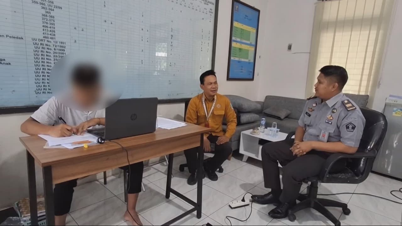 Dua Pelajar Tulungagung Jalani Ujian Akhir di Lembaga Pemasyarakatan