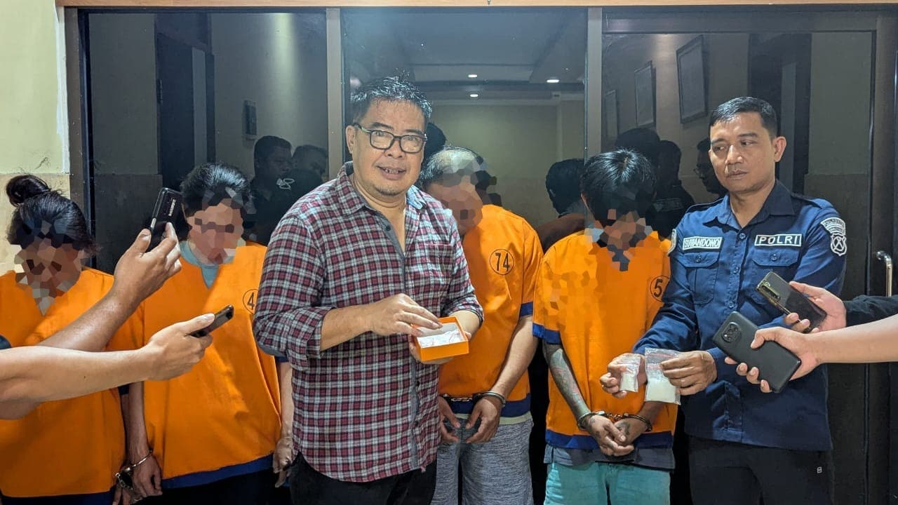 Polresta Banyuwangi Bongkar dan Amankan Pelaku Peredaran 29 Paket Sabu