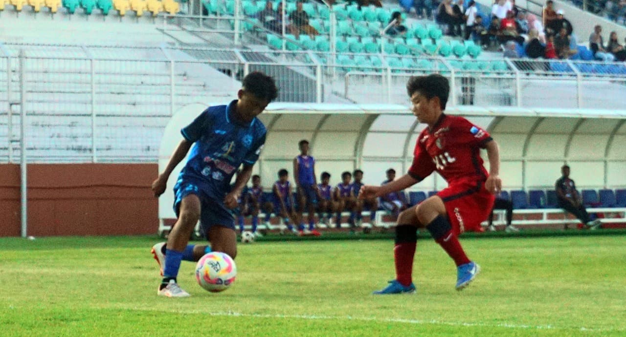 Barati Cup International 2025: FS 17 Football Academy Tahan Imbang Kashima Antlers