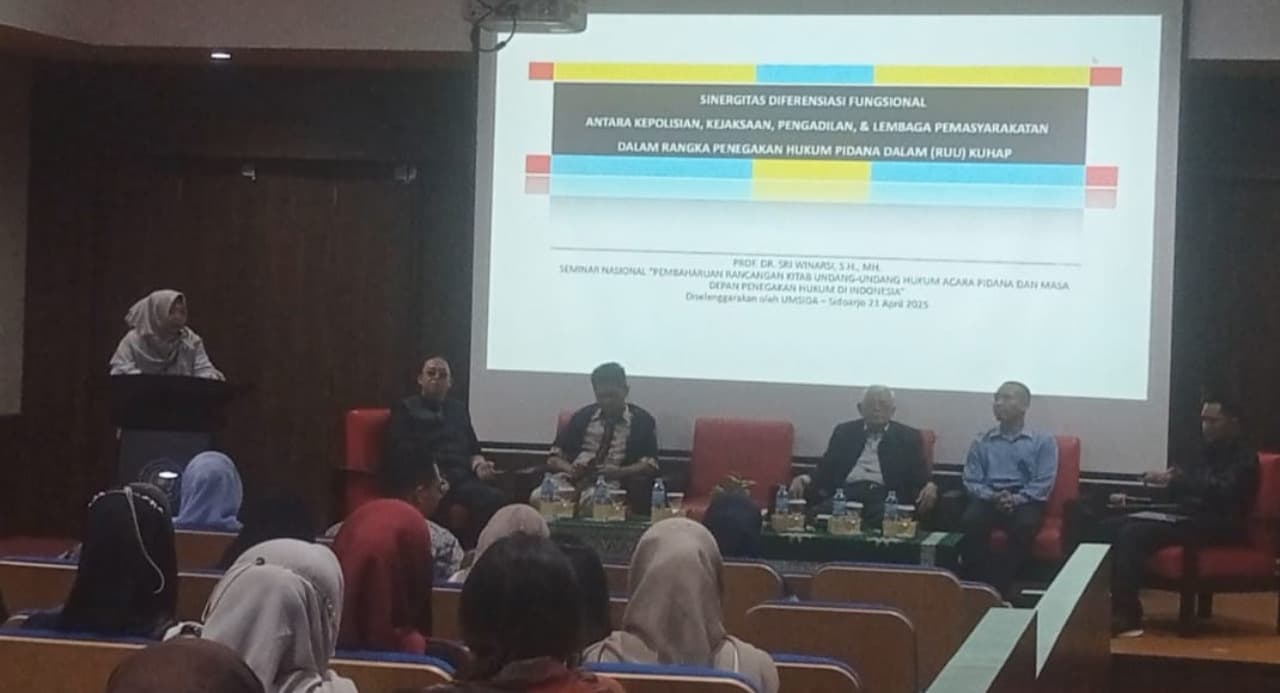 Magister Kajian Ilmu Kepolisian SPS Universitas Airlangga Gelar Seminar Bahas Pembaharuan RKUHAP dan Masa Depan Penegakan Hukum di Indonesia