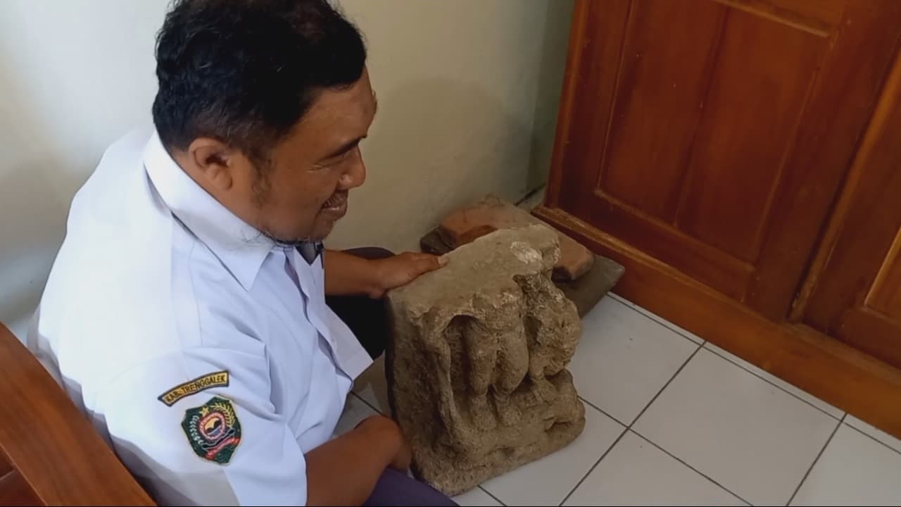 Arca Durga Mahesa Akhirnya Kembali ke Trenggalek Setelah Dibawa ke Bogor Tanpa Dokumen Resmi