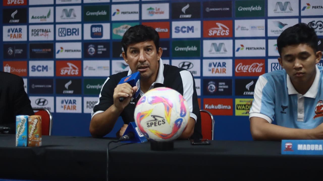 Alfredo Vera Ungkap Kunci Madura United Kalahkan Arema FC