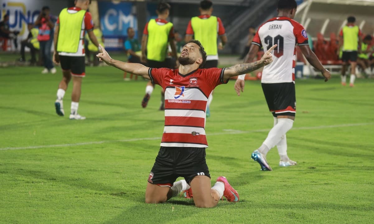 Klasemen Madura United Usai Kalahkan Arema FC di Bali