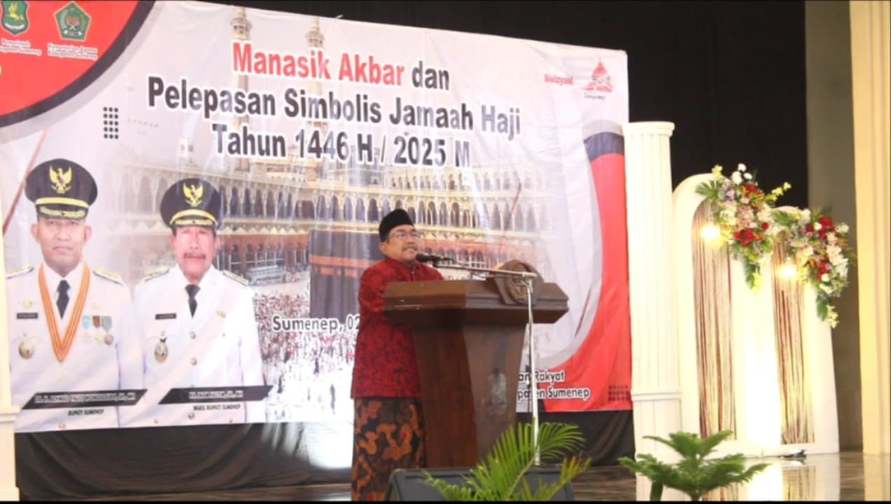 Wabup Lepas Calon Jemaah Haji Kabupaten Sumenep Ini Pesannya