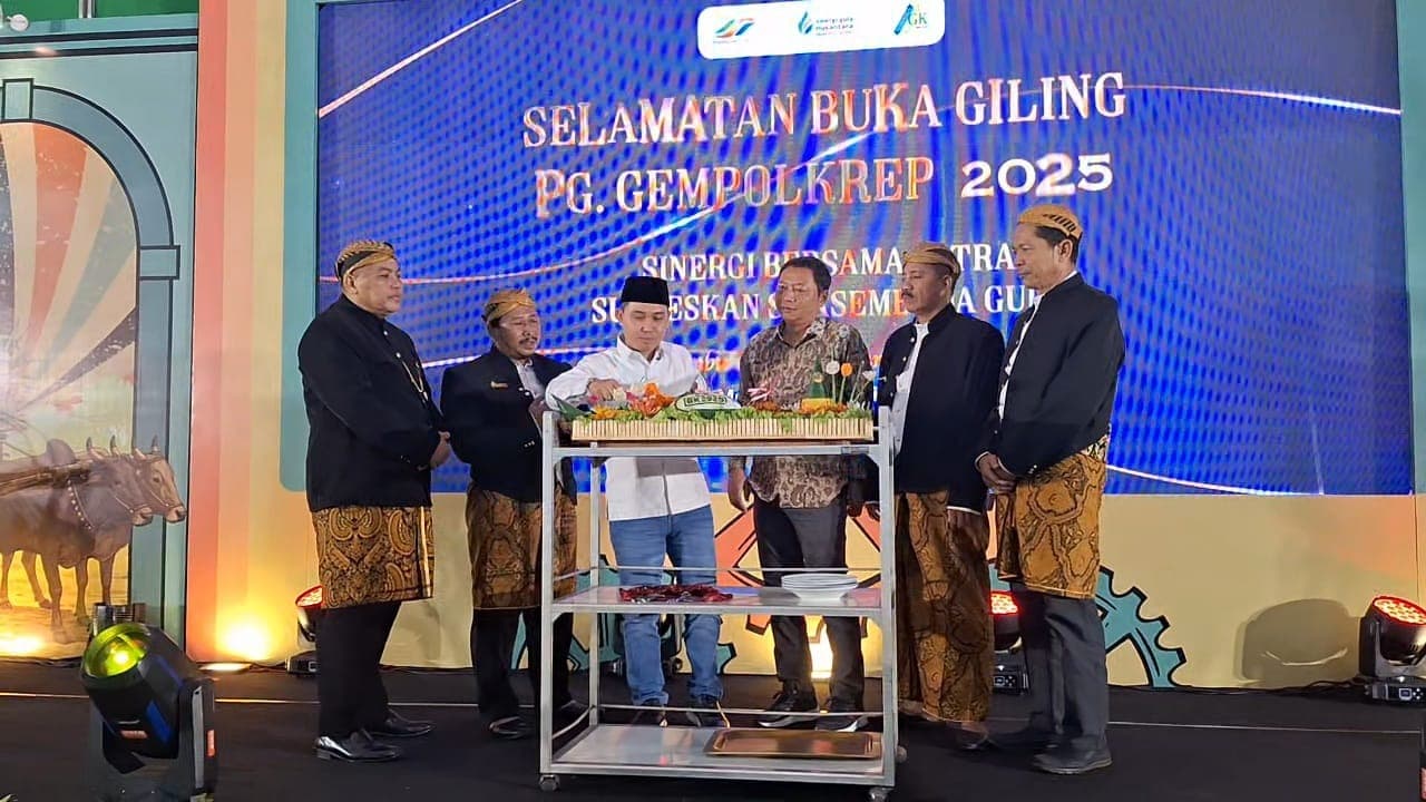 Musim Giling, PG Gempolkrep Targetkan Produksi 83 Ribu Ton Gula