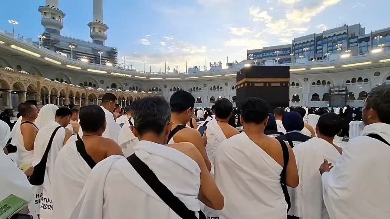 Jemaah Haji Gelombang Pertama Bersiap Bergerak dari Madinah ke Makkah 10 Mei