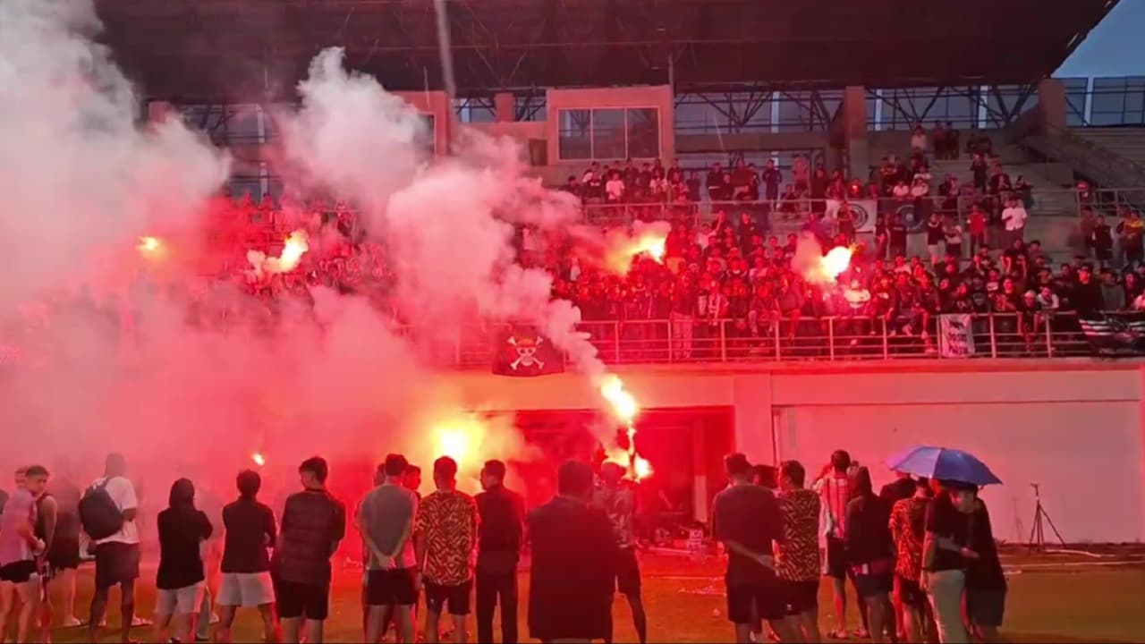 Persik Kediri Matangkan Persiapan Jelang Laga Derby Jatim Lawan Arema FC di Kanjuruhan