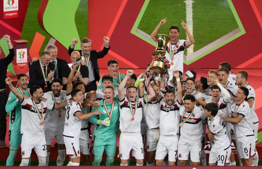 Akhiri Puasa Gelar 51 Tahun, Bologna Sukses Juara Coppa Italia 2024/2025