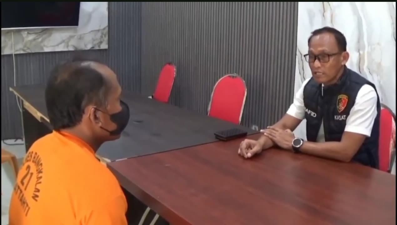 Pria di Bangkalan Diduga Lecehkan Anak Teman Nongkrongnya Ditangkap Polisi