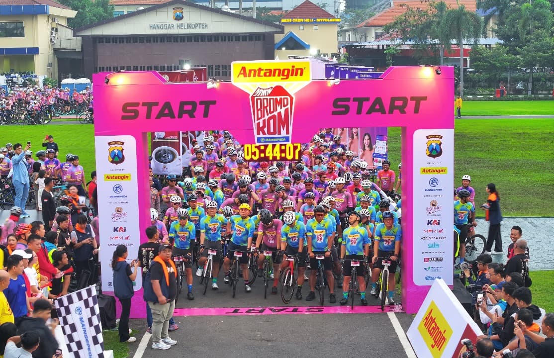 Event Sepeda Bromo KOM 2025, Diikuti 1.500 Cyclist dan Dilepas Kapolda Jatim