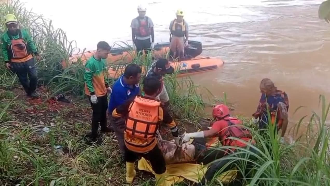 Hanyut di Sungai Brantas, Pria Asal Kediri Ditemukan Tewas di Mojokerto