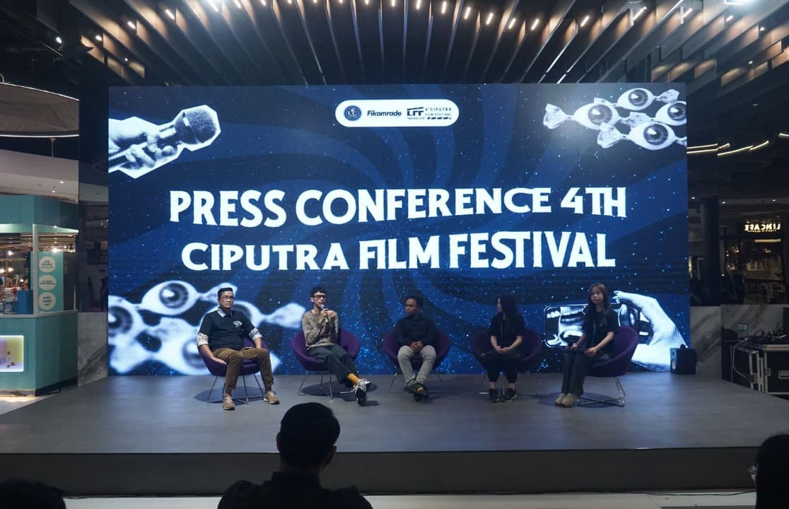 Hari Kedua, Universitas Ciputra Undang Speaker Film pada Press Conference 4th Ciputra Film Festival