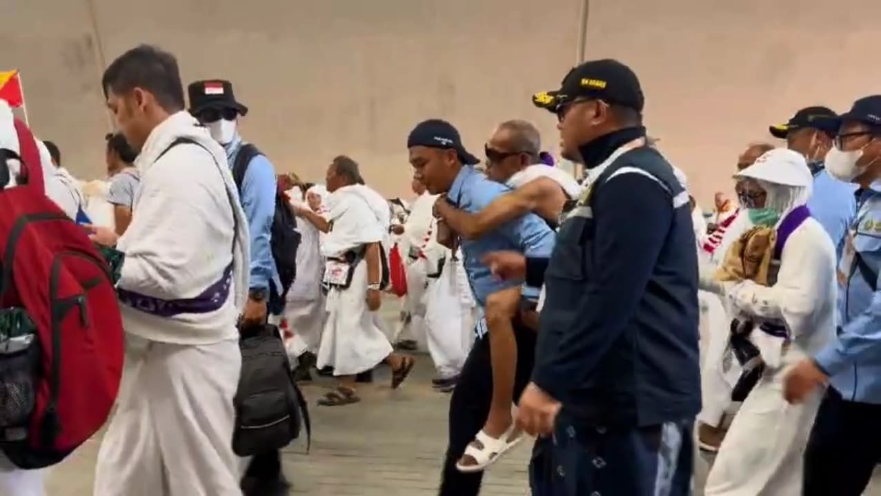 Usai fase Arafah dan Muzdalifah, Seluruh Jemaah Haji Indonesia Telah Tiba di Mina