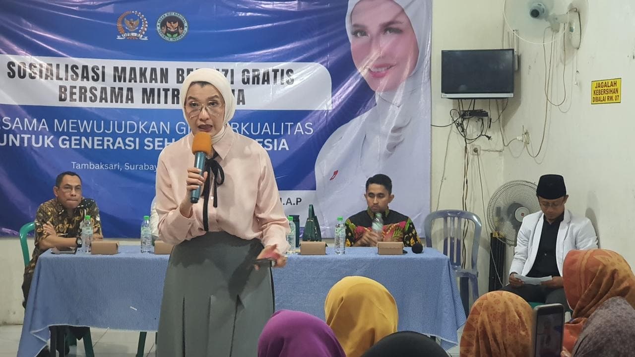 Arzeti Bilbina Sebut Program MBG Ciptakan Pola Hidup Sehat di Masyarakat