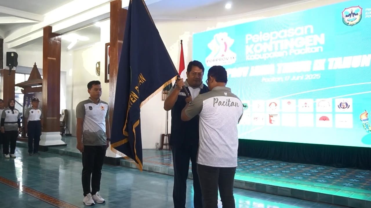 Kontingen Pacitan Siap Berlaga di Porprov Jatim IX 2025