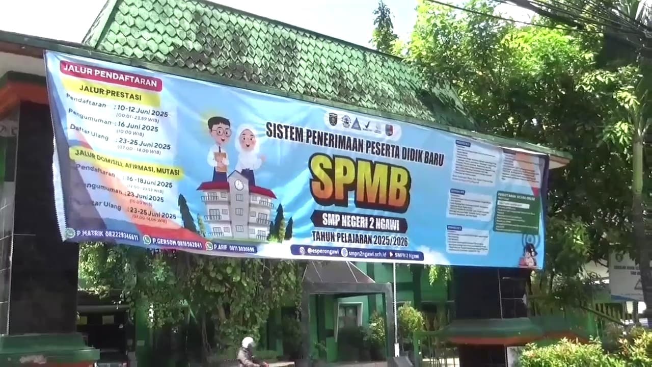 Banyak SMP Negeri di Ngawi Belum Penuhi Pagu, Disdik Siapkan Fasilitasi Pendaftaran Tambahan