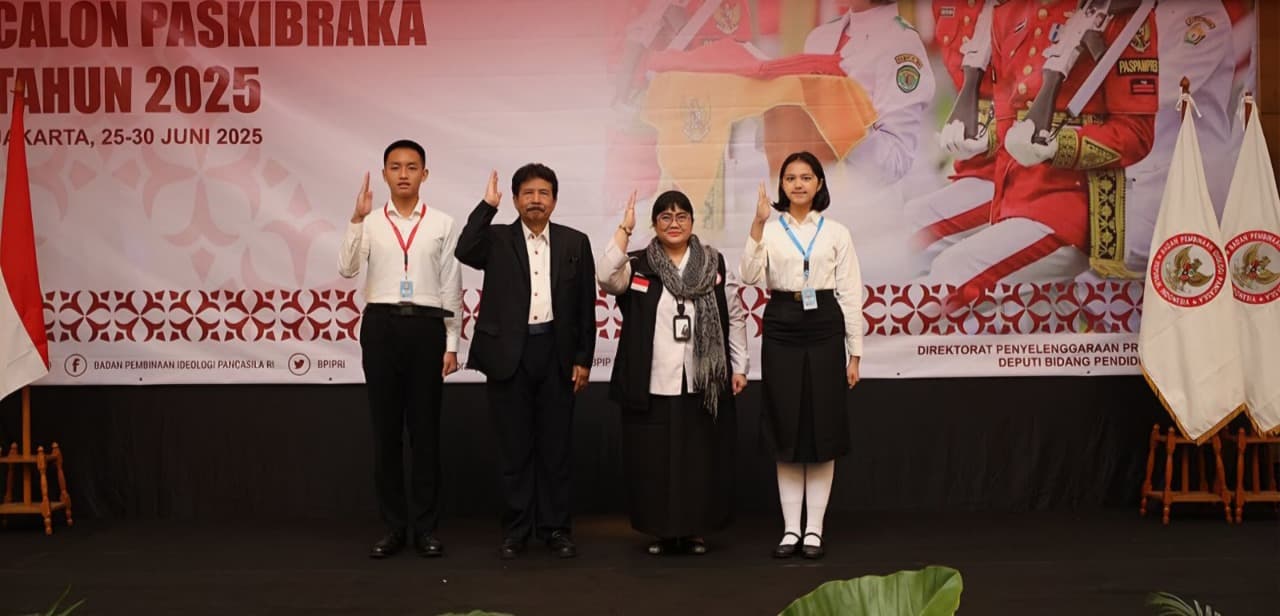 Arka Bintang Isadkauthar, Pelajar Surabaya Lolos Seleksi Paskibraka Nasional 2025