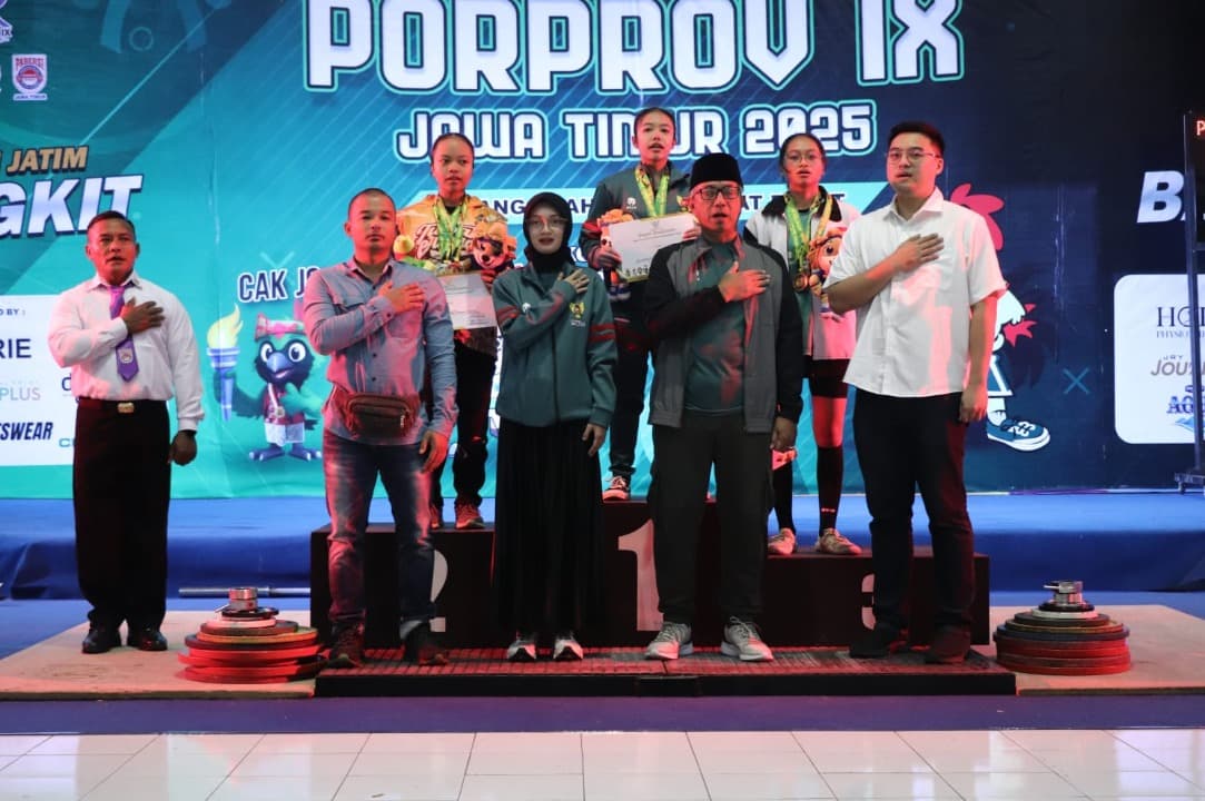 Kota Kediri Raih Peringkat Keempat Porprov Jatim 2025