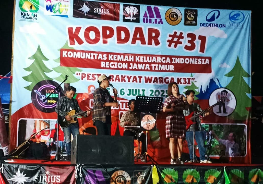 Meriah, Kopdar ke-31 Komunitas K3 Jatim di Lereng Wonosari Malang