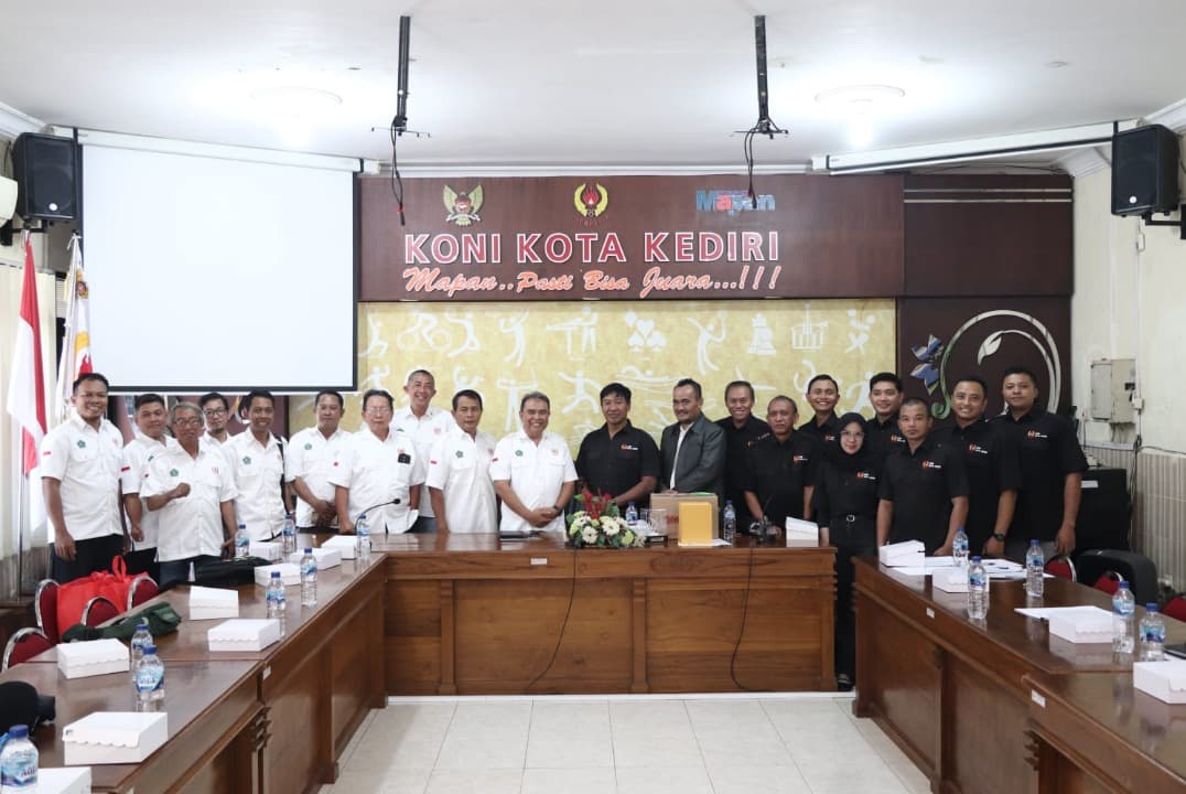 Akui Keberhasilan Kontingen, KONI Sidoarjo Studi Banding ke Kota Kediri