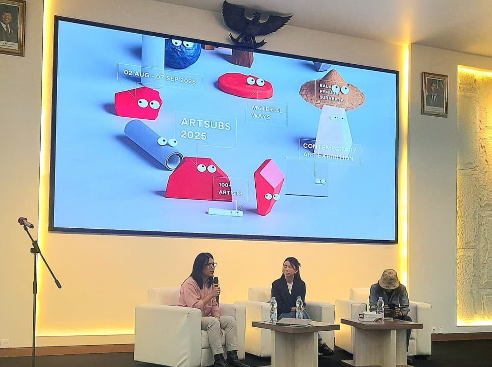 Sambut ARTSUBS 2025, Mahasiswa Ubaya Gelar Dialog Seni