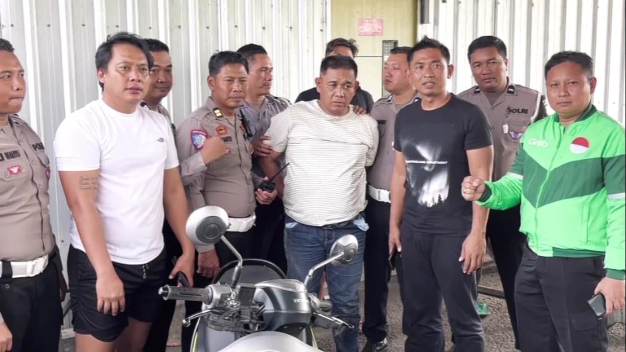 Anggota Satlantas Polres Ngawi Gagalkan Pelarian Pelaku Curanmor Asal Malang
