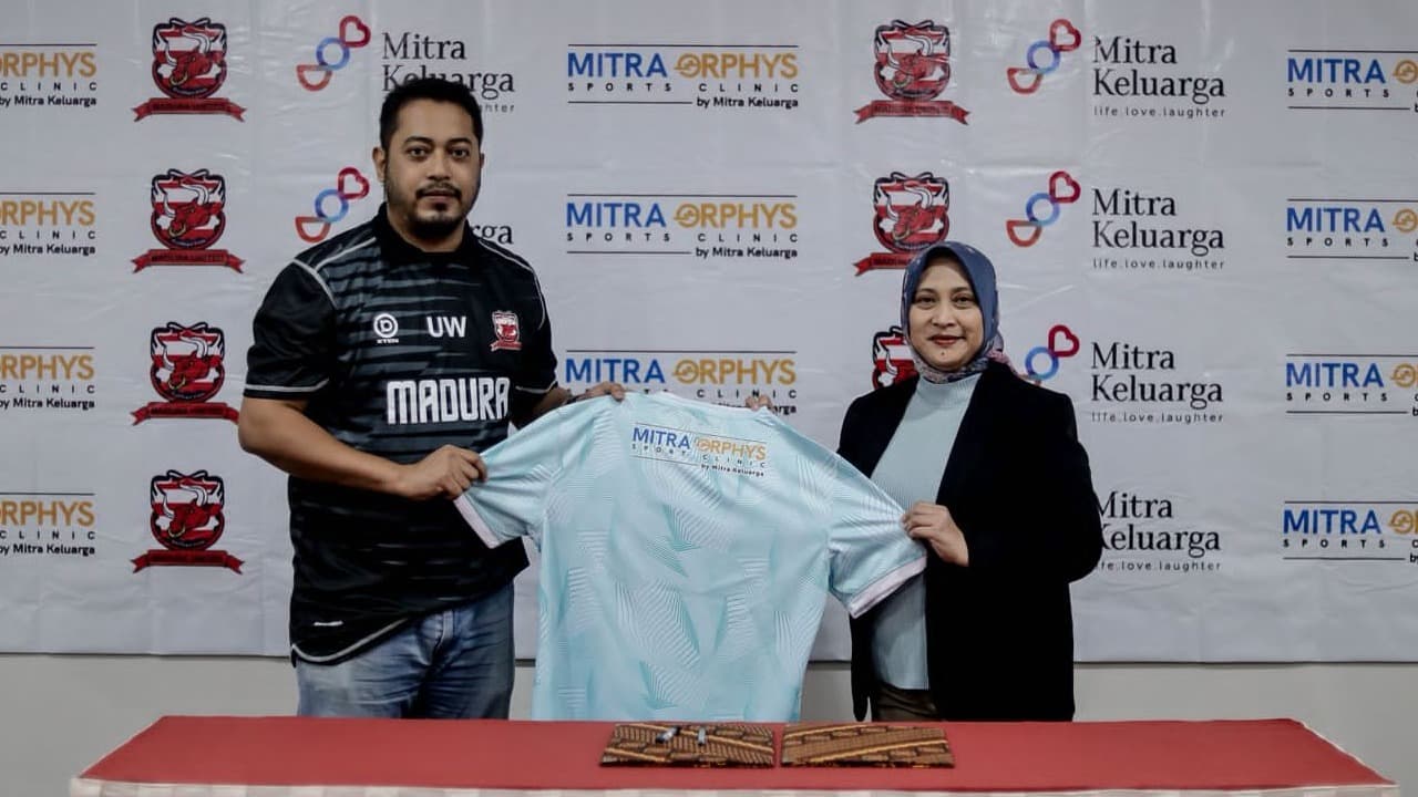 RS Mitra Keluarga Jadi Sponsor Madura United di Super League 2025/2026