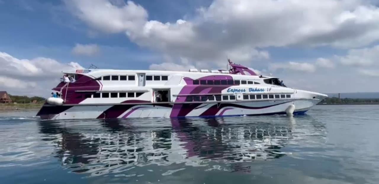 Pelayaran Kapal Cepat Banyuwangi - Bali di Mulai, Kapasitas 400 Penumpang