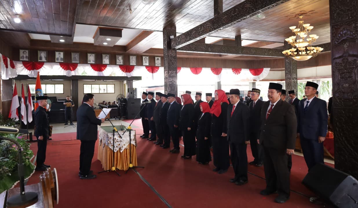 21 Pejabat Pimpinan Tinggi Pratama Dilantik, Bupati Nganjuk Tekankan Percepatan Pembangunan