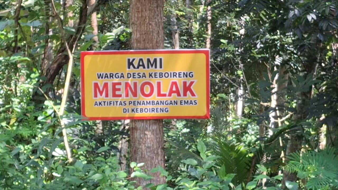 Warga Desa Keboireng Tolak Penambangan Emas di Lereng Gunung Senarang, Tulungagung