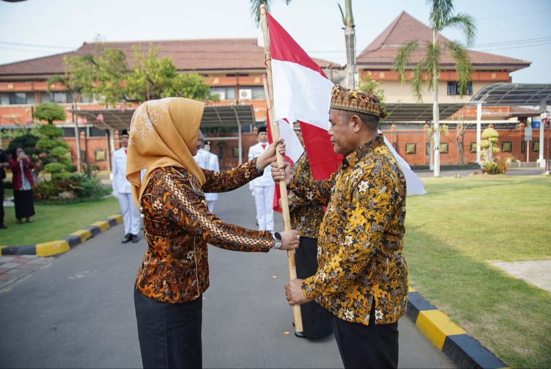 Semarakkan HUT ke-80 RI, Wali Kota Mojokerto Ajak Masyarakat Tak Kibarkan Bendera One Piece