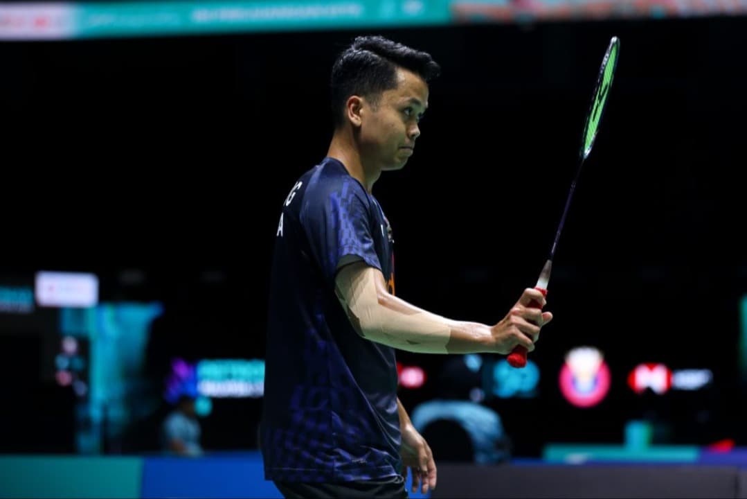 Pelatih Sebut Anthony Ginting Berjuang Keras, Kejuaraan Dunia BWF 2025 Bisa Jadi Momentum Bangkit
