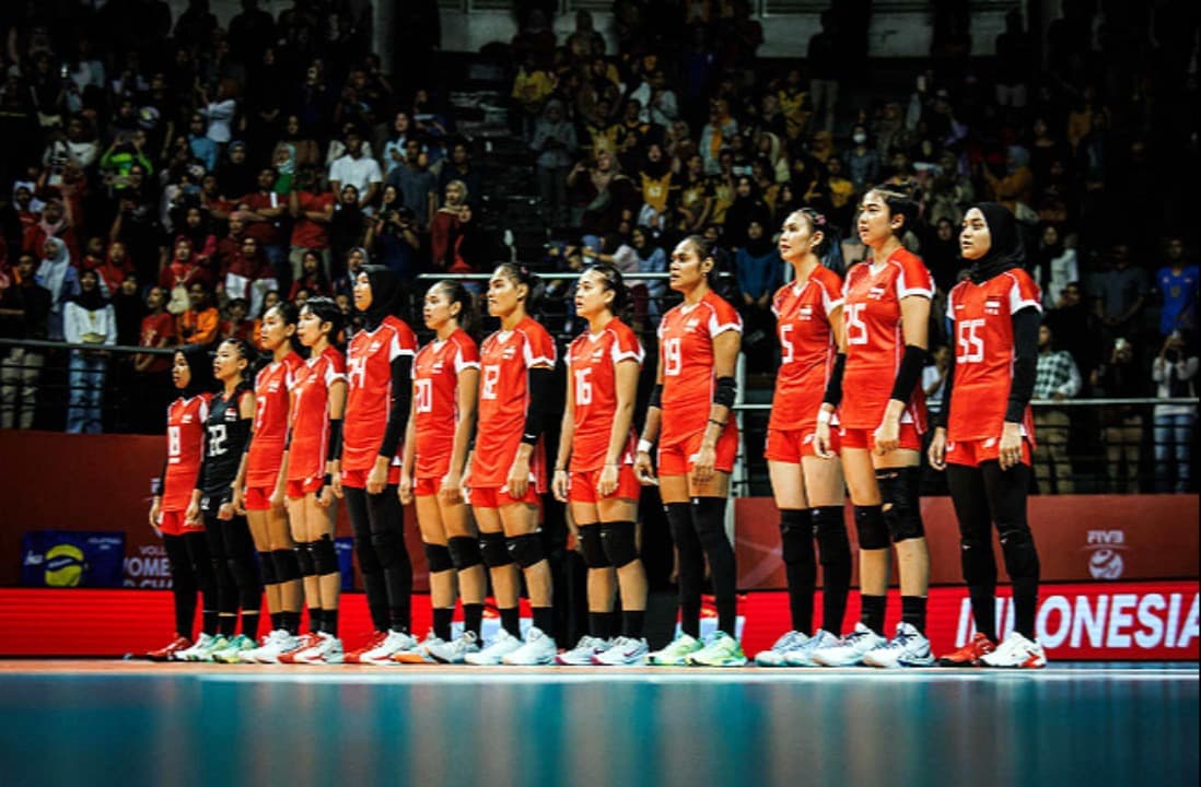 Timnas Voli Putri U-21 Indonesia Akhiri Perjuangan di Peringkat 16 Dunia