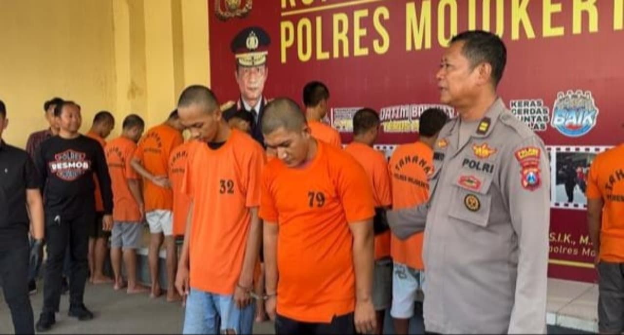 Komplotan Perampas Motor di Jalur Trawas-Pacet Mojokerto Dibekuk