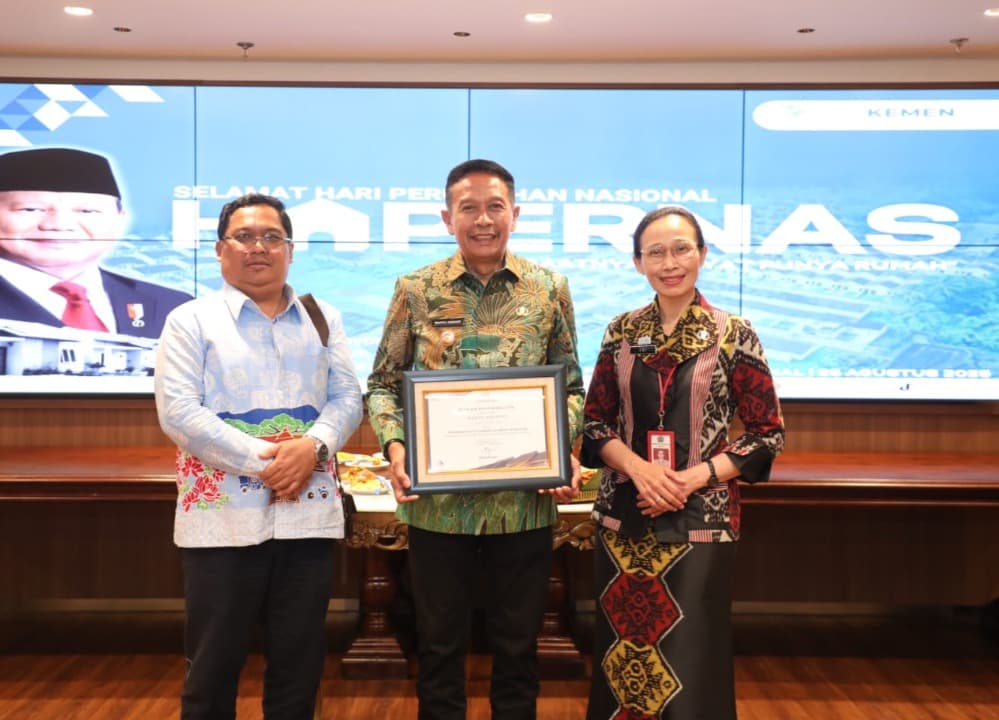 Wahyu Hidayat, Menerima Penghargaan sebagai Pemerintah Kota Terbaik Delineasi Perkotaan dalam Penganggaran di Bidang Perumahan dalam APBD