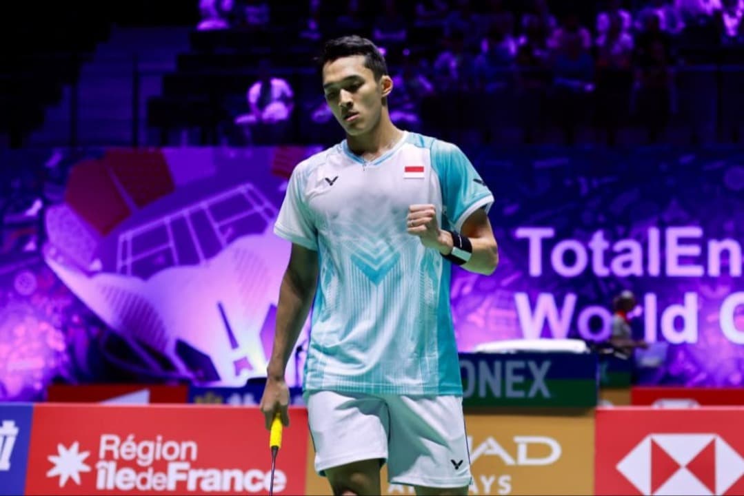 Hasil Kejuaraan Dunia BWF 2025: Jonatan Christie dan Gregoria Kompak Menang, Rinov/Pitha Terhenti