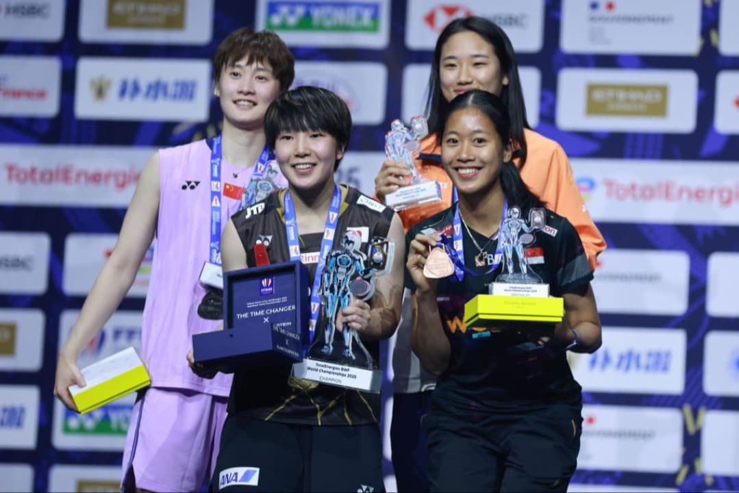 Daftar Juara Kejuaraan Dunia BWF 2025: Ganda Malaysia Cetak Sejarah, Putri KW Raih Perunggu