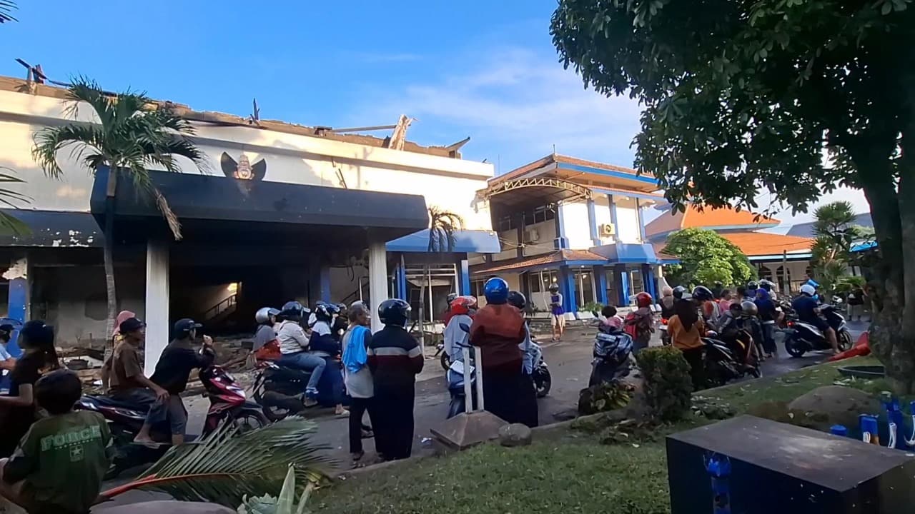 TNI, Polri, dan Pemkot Kediri Gelar Patroli Besar Pasca Kerusuhan