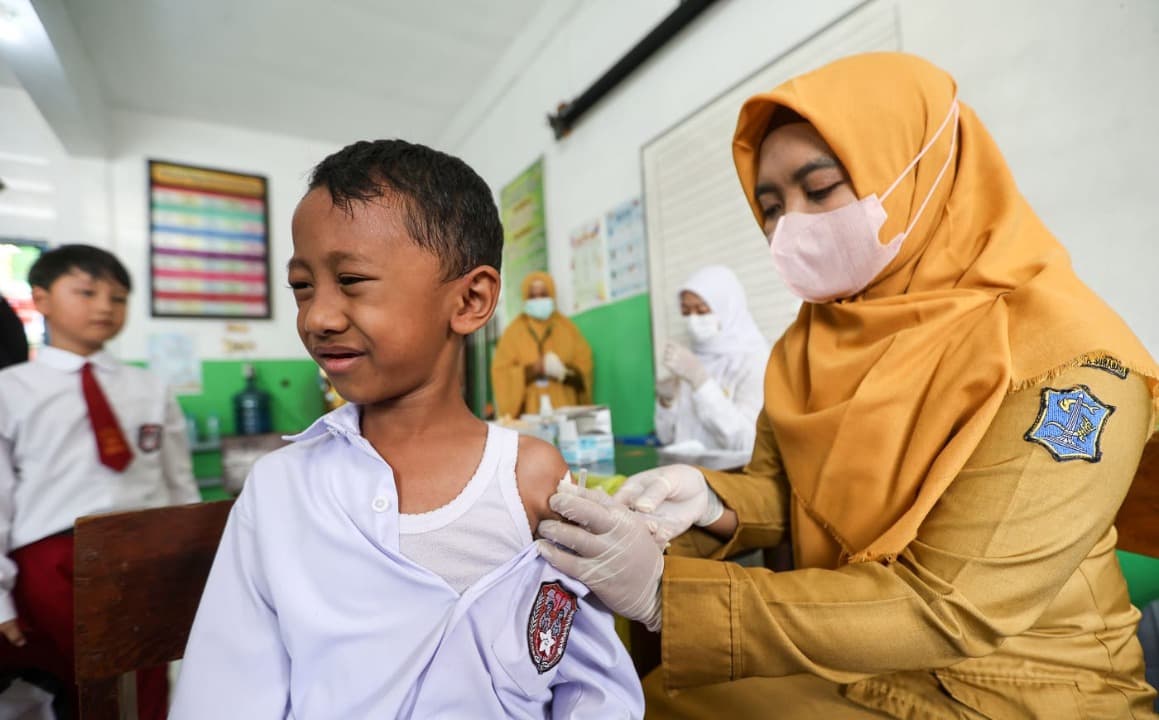 Pemkot Surabaya Kejar Imunisasi Anak untuk Cegah KLB Campak