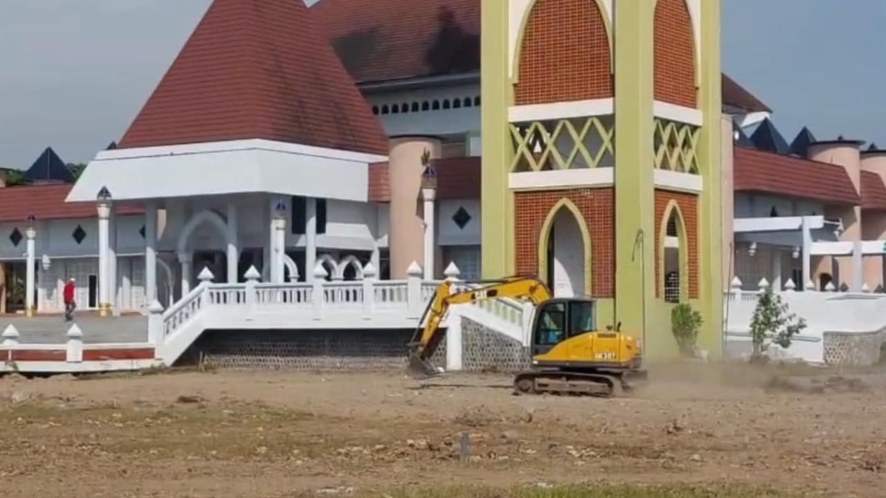 Revitalisasi Tahap Dua Masjid Agung An-Nur Pare Dimulai, Fokus pada Akses dan Tata Suara