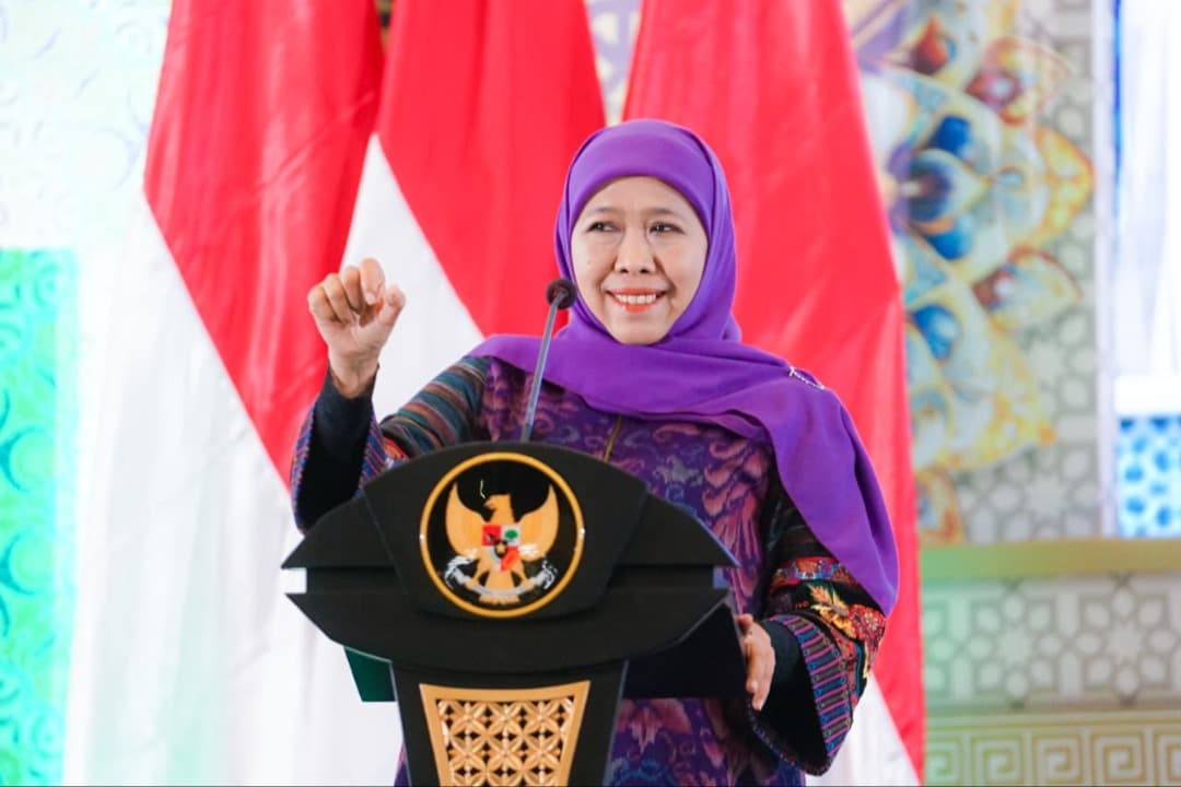 Gubernur Khofifah Tegaskan Beasiswa LPPD Jatim Wujud Komitmen Siapkan Indonesia Emas 2045