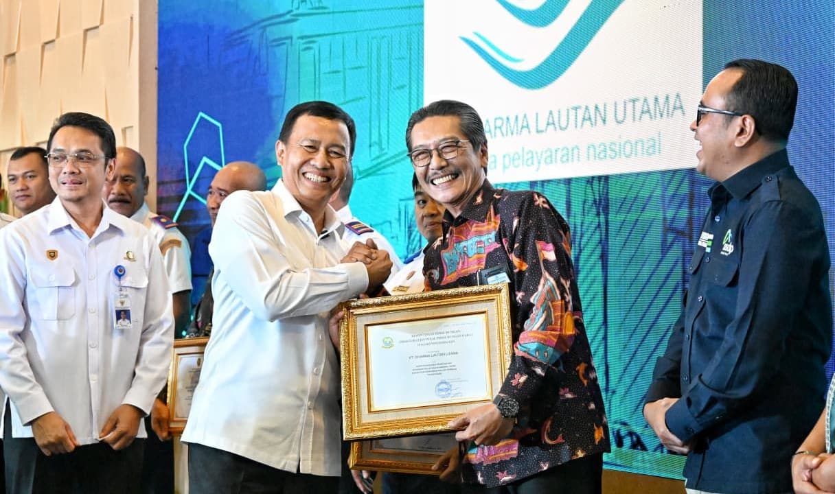 PT. DLU Raih Penghargaan Sebagai Angkutan Penyeberangan Terbaik dari Direktorat Perhubungan Darat Kemenhub RI