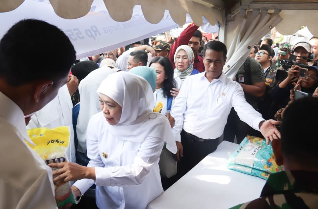 Hadirkan GPM Serentak di 828 Titik, Mentan Amran Pastikan Warga Jatim Nikmati Harga Pangan Murah