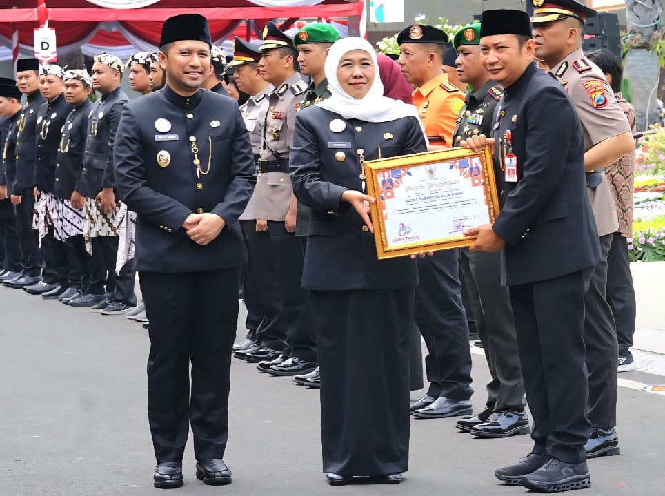 BPBD Jatim Terima Penghargaan Atas Penanganan Tragedi Ponpes Al Khoziny