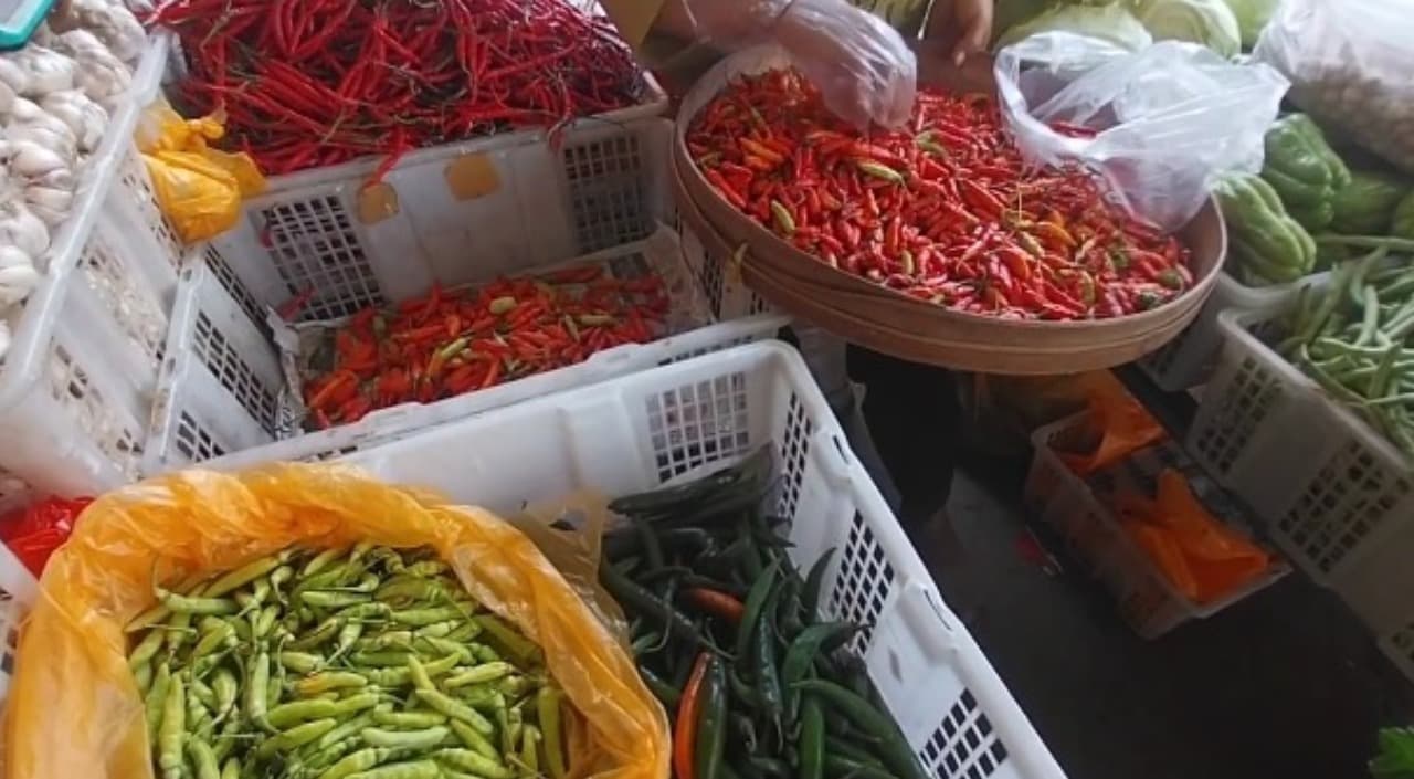 Stok Menipis, Harga Cabai Keriting di Magetan Meroket Tembus Rp60 Ribu per Kilogram