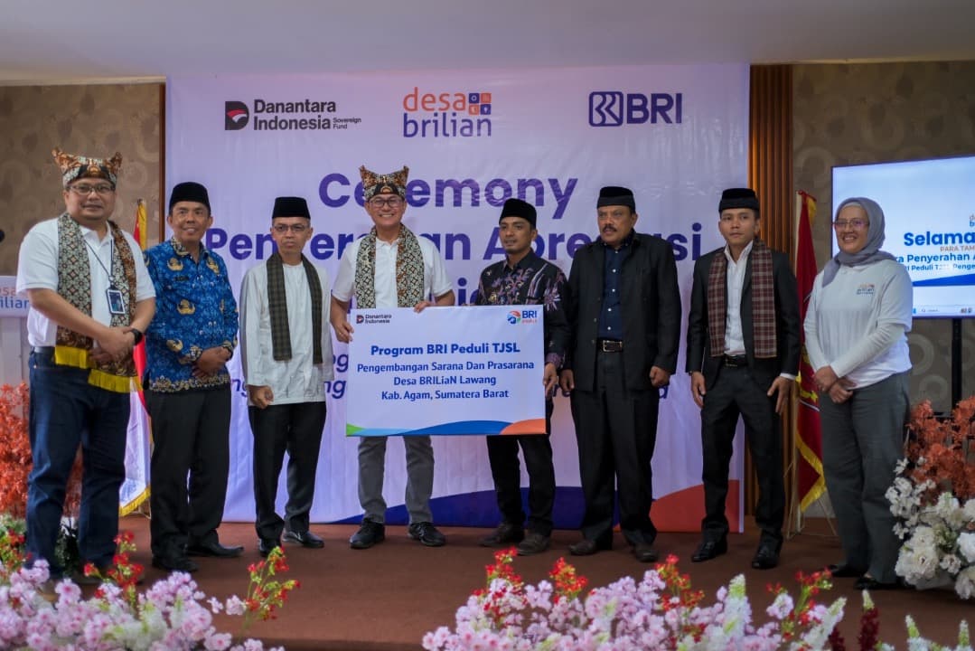 BRI Teguhkan Komitmen Pemberdayaan Desa Lewat Program Desa BRILiaN 2024 di Bukittinggi