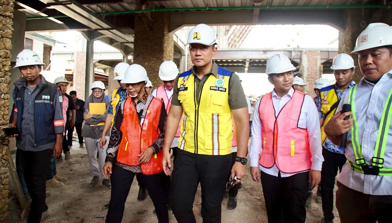 Menko AHY Tinjau Revitalisasi Asrama Inggrisan dan Pasar Banyuwangi jadi Kawasan Heritage